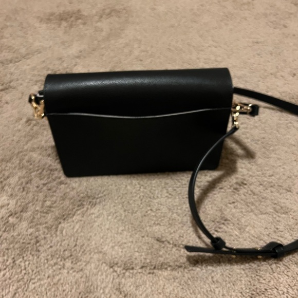 Kate Spade Black Crossbody Bag with Gold Accents - Picture 8 of 9